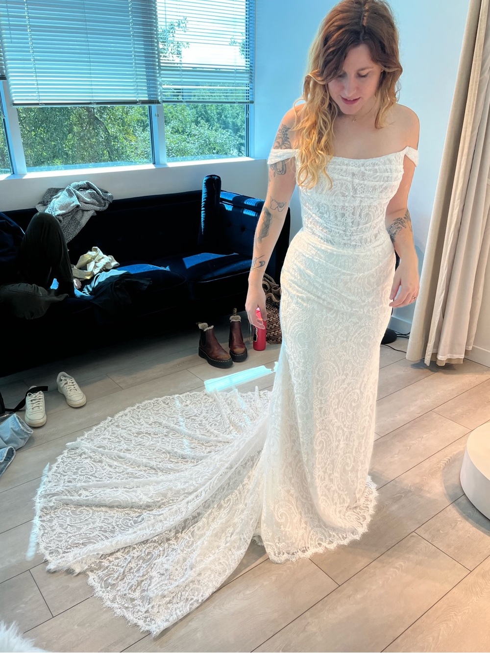 Justin Alexander Glenetta Wedding Dress (88330)
